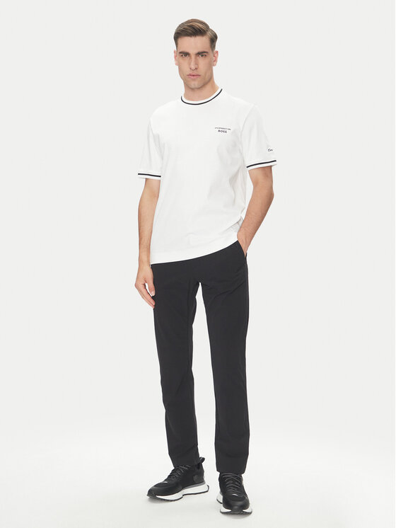 BOSS BOSS T-krekls C-Taut 197 50543341 Balts Regular Fit
