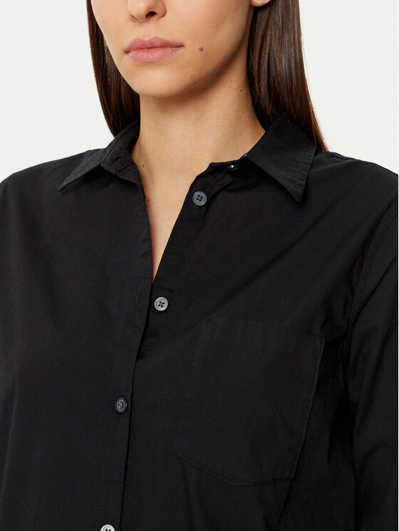 Gap Gap Srajca 841125-03 Črna Loose Fit