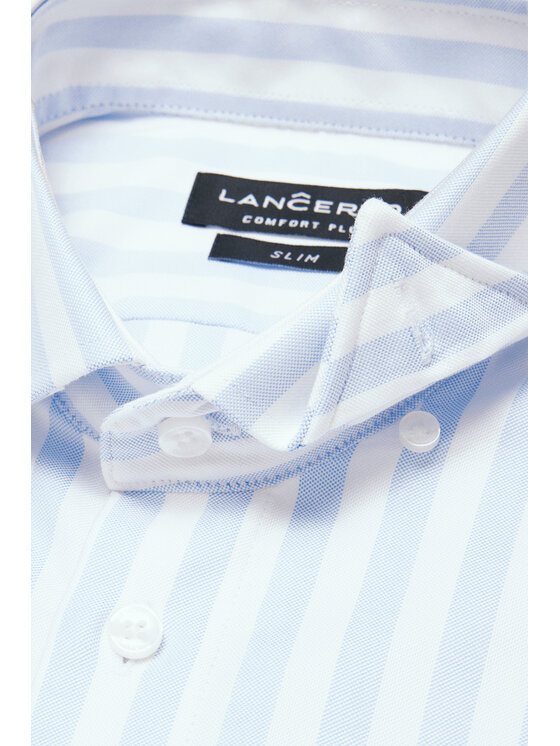 Lancerto Lancerto Koszula Vilde KO073224000031 Niebieski Slim Fit