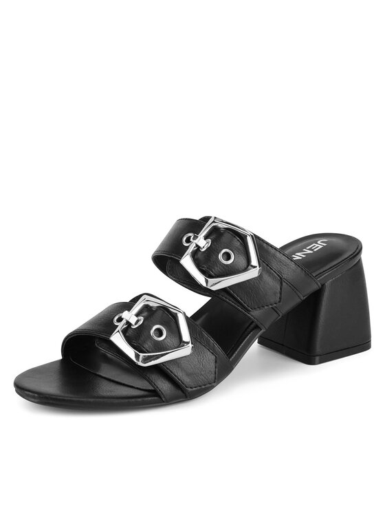 JENNY JENNY Klapki CD24022-1 Czarny