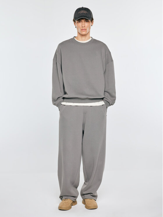 BIG STAR BIG STAR Bluza MIHAEL Szary Oversize