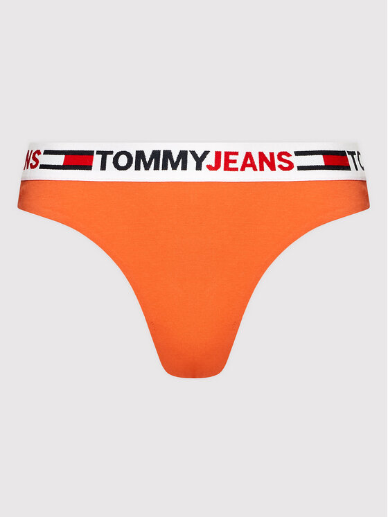 Tommy Jeans Tommy Jeans Stringi UW0UW03529 Pomarańczowy
