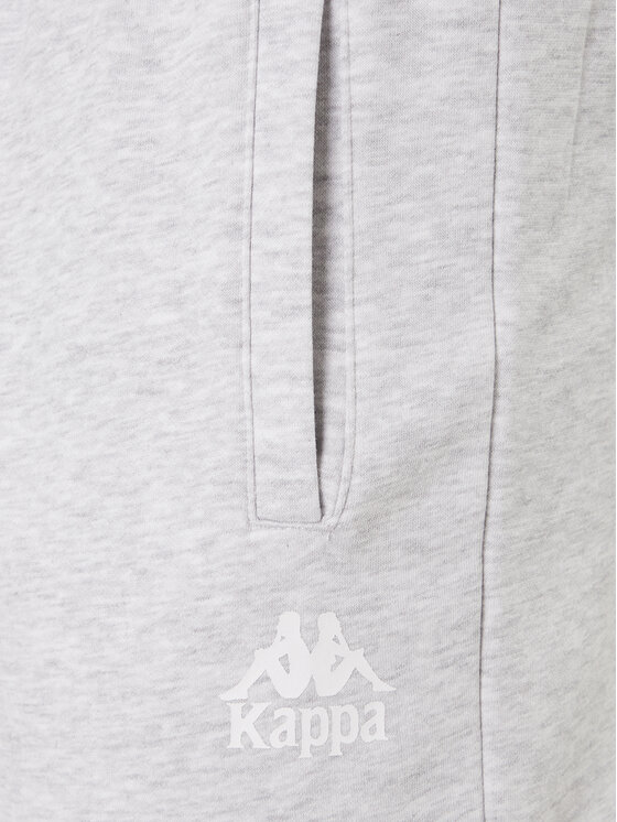 Kappa Kappa Spodnie dresowe Authentic 321N5FW Szary Regular Fit