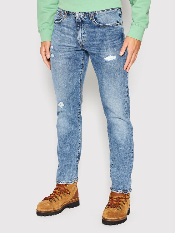Levi's® Jeans hlače 502™ 29507-1300 Modra Taper Fit