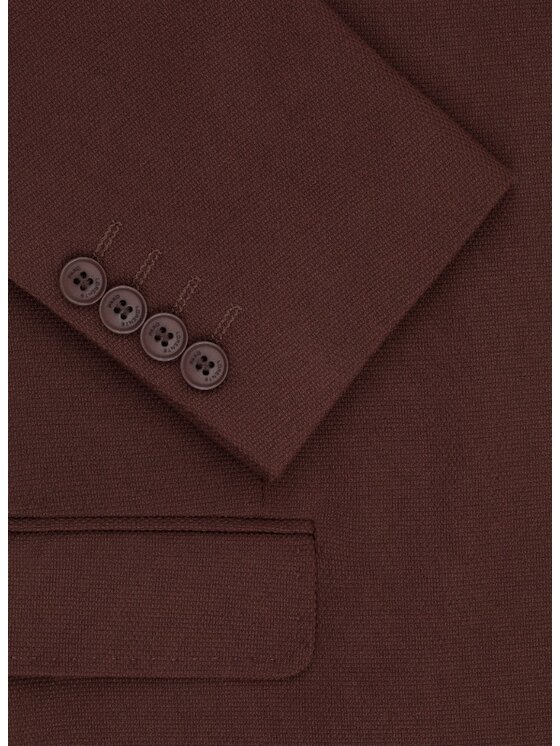 Pako Lorente Pako Lorente Marynarka P24WF-3X-008 Brązowy Slim Fit
