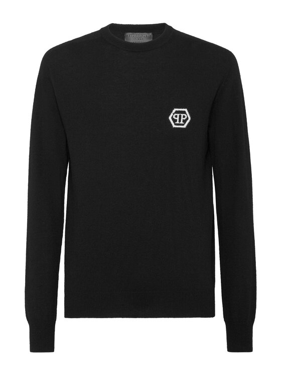 PHILIPP PLEIN PHILIPP PLEIN Longsleeve 19681 Nero Regular Fit