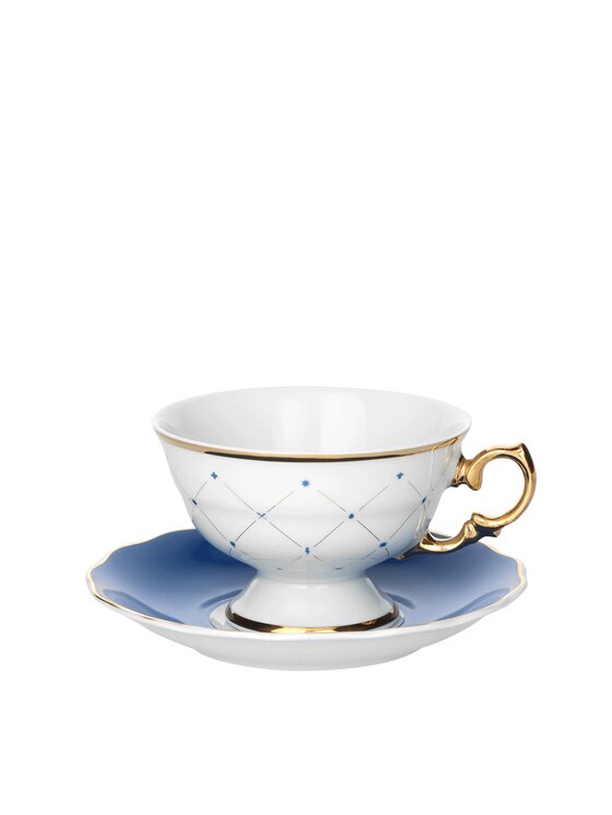 Ćmielów Ćmielów Filiżanka do herbaty Alaska Circus Blue Niebieski