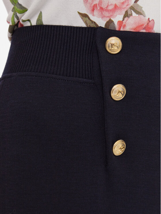 Luisa Spagnoli Luisa Spagnoli Pantaloni di tessuto Moni A 540857 Blu scuro Regular Fit