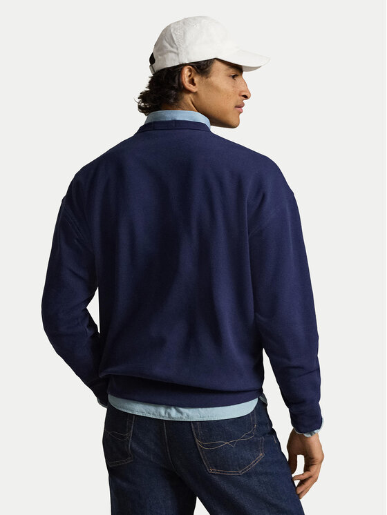 Polo Ralph Lauren Polo Ralph Lauren Mikina 710A13264002 Tmavomodrá Relaxed Fit