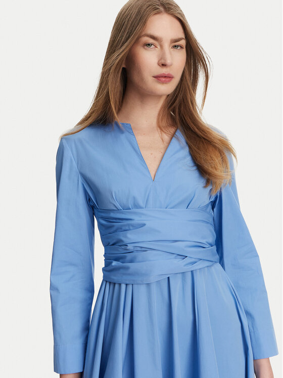 MAX&Co. MAX&Co. Rochie de zi Disco 2516221164200 Albastru Regular Fit