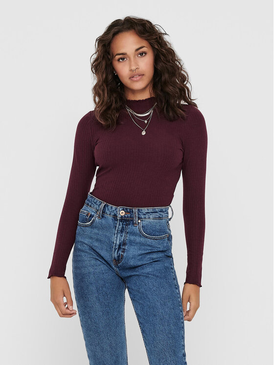 ONLY ONLY Bluza 15180040 Vijolična Comfort Fit