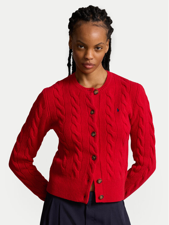 Polo Ralph Lauren Polo Ralph Lauren Strickjacke 211910443017 Rot Regular Fit
