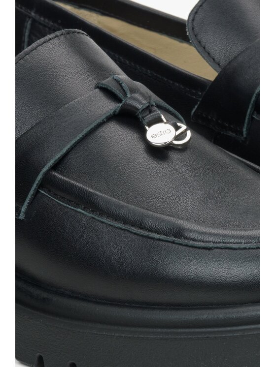 Estro Estro Loafersy ER00114897 Černá