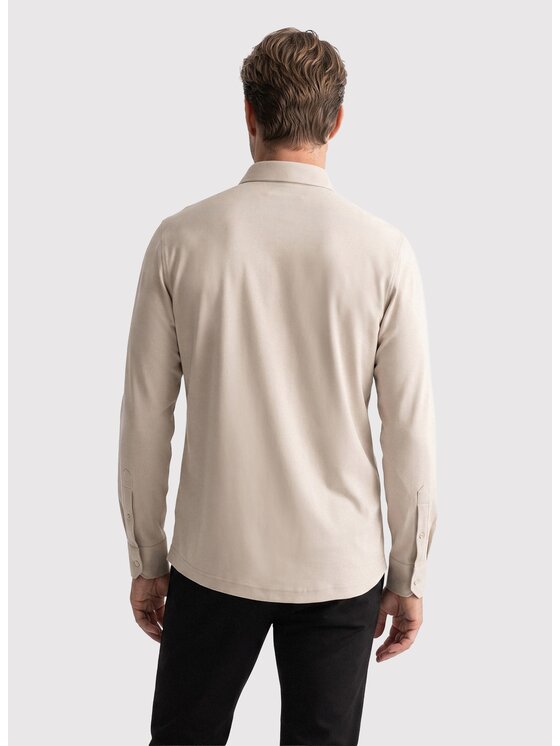 Pako Lorente Pako Lorente Koszula P26WF-1X-020 Beżowy Slim Fit