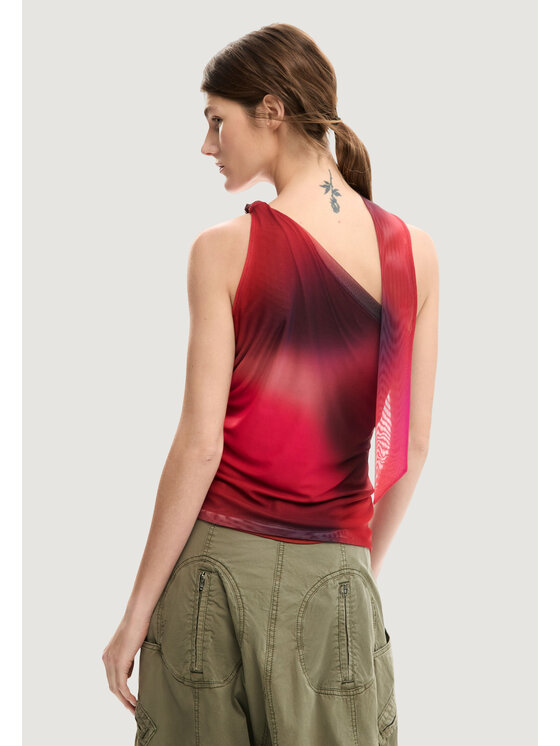 Desigual Desigual Palaidinė Bratislava 26SWTK31 Raudona Slim Fit