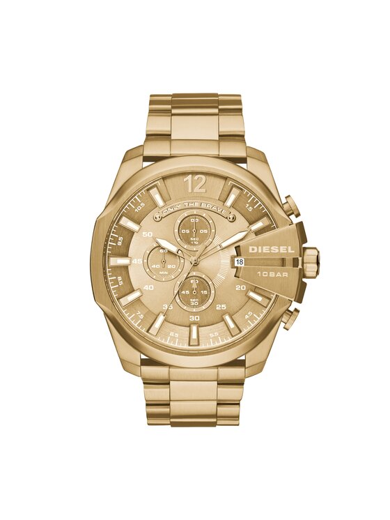 Diesel Diesel Uhr Mega Chief DZ4360 Goldfarben