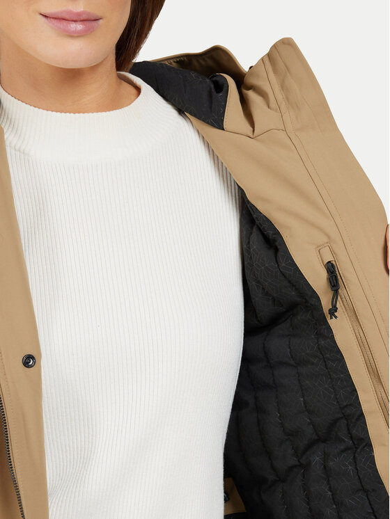 Didriksons Didriksons Parka Fia 505372 Bézs Relaxed Fit