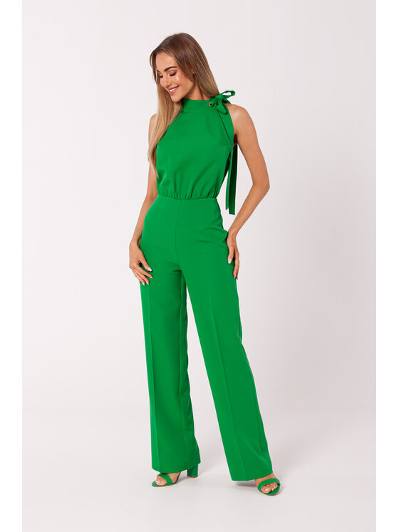 Made of Emotion Made of Emotion Jumpsuit M746 Verde Premium Fit