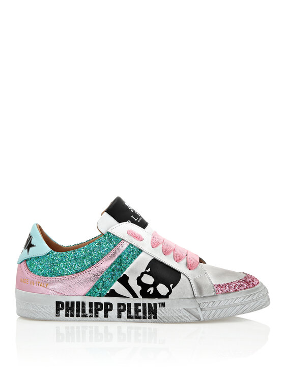 PHILIPP PLEIN PHILIPP PLEIN Sneakersy 8977 Tyrkysová