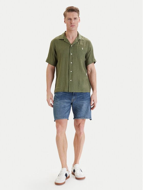 Polo Ralph Lauren Polo Ralph Lauren Košile 710966421501 Zelená Regular Fit