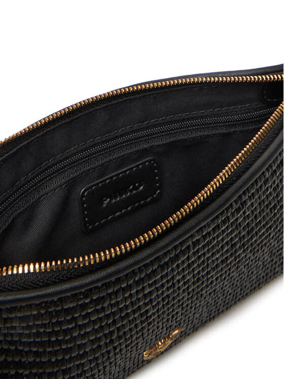 PINKO PINKO Torebka Flat Horizontal Mini PE 25 PCPL 104277 A2CF Czarny