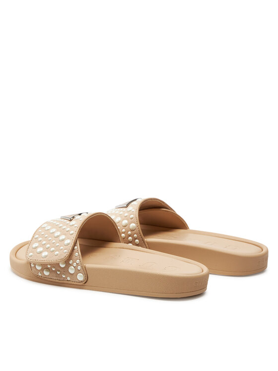 Guess Guess Παντόφλες FLGCAN FAB19 Μπεζ