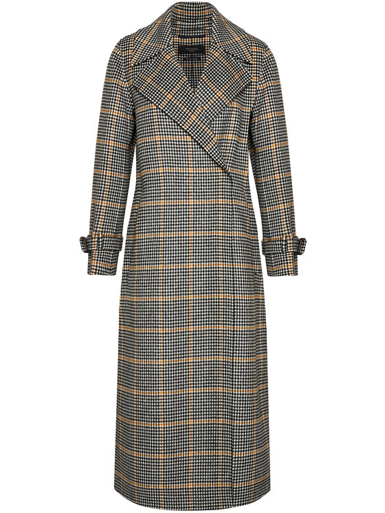 Weekend Max Mara Weekend Max Mara Płaszcz wełniany Aldo 50160509 Szary Regular Fit