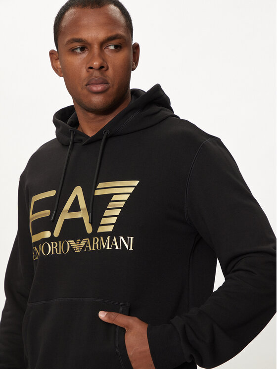 EA7 Emporio Armani EA7 Emporio Armani Felpa 6DPM16 PJSHZ 1200 Nero Regular Fit