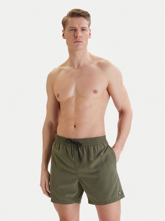 Billabong Billabong Szorty kąpielowe All Day EBYJV00134 Zielony Regular Fit