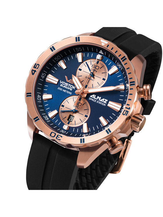 Vostok Europe Vostok Europe Zegarek 6S11-320B660S Czarny