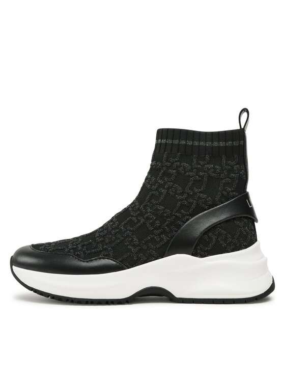 Liu Jo Liu Jo Tenisice Sneaker Sock BA3083 TX262 Crna