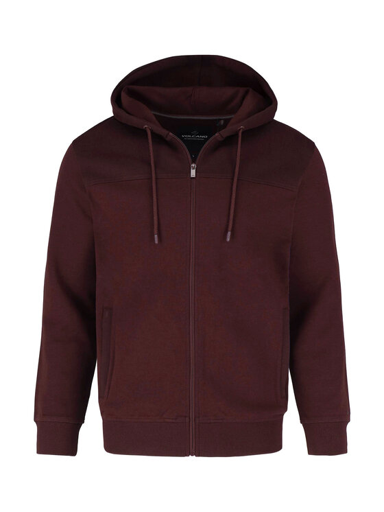 Volcano Volcano Bluza B-HAW Fioletowy Regular Fit