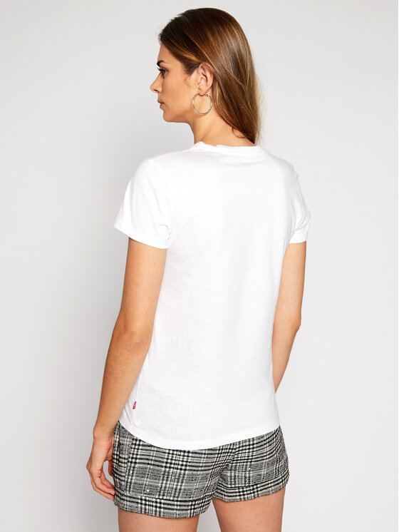 Levi's® Levi's® T-Shirt The Perfect 17369-1433 Bílá Regular Fit