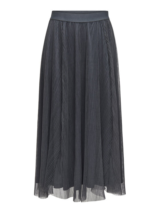 ONLY ONLY Midi suknja Lavina 15214303 Siva Regular Fit