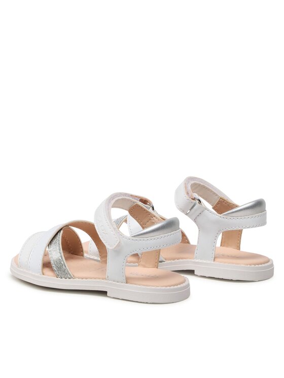 Geox Geox Σανδάλια J Sandal Karly Girl J5235D00254C1000 M Λευκό