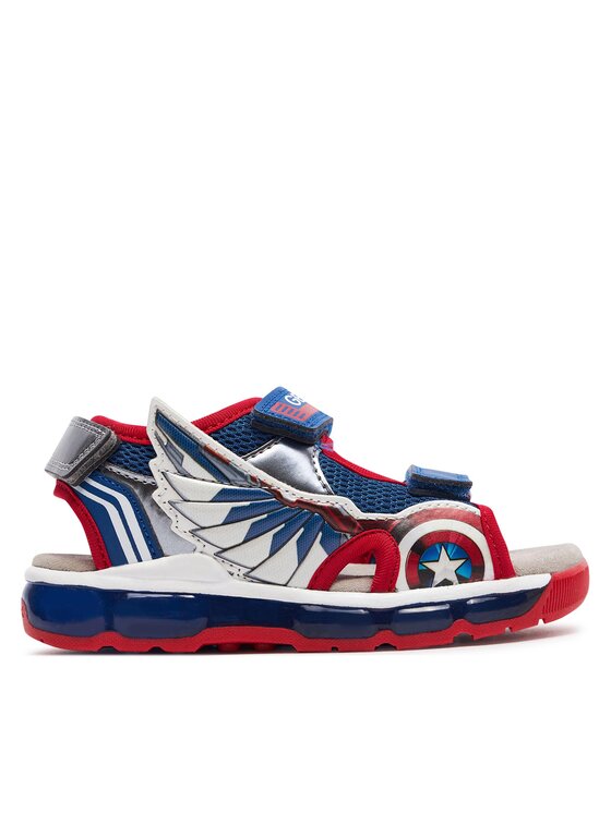 Geox Sandále J Sandal Android Boy J450QA 01454 C0200 M Modrá