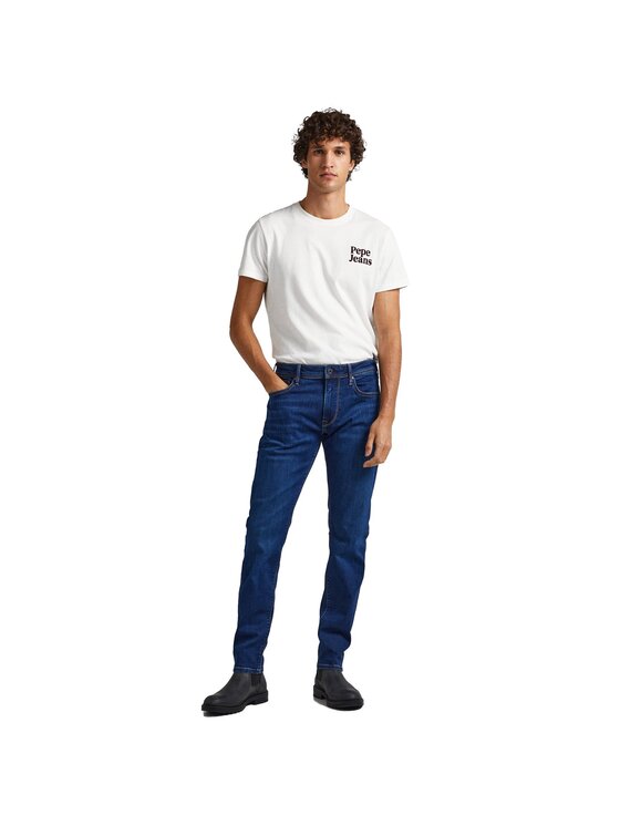 Pepe Jeans Pepe Jeans Jeansy 25580 Niebieski Slim Fit