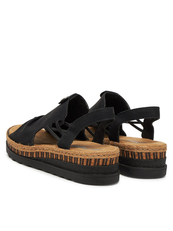 Rieker Rieker Sandali V7972-00 Nero