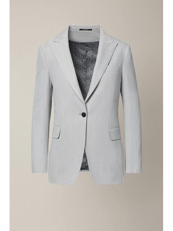 Lancerto Lancerto Marynarka Cortona MA131126000039 Szary Regular Fit
