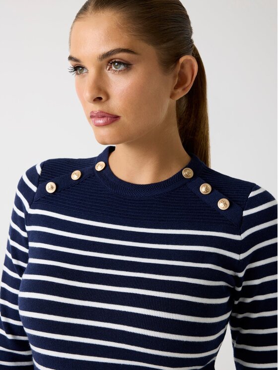 Guess Guess Maglione 179660 Blu Classic Fit