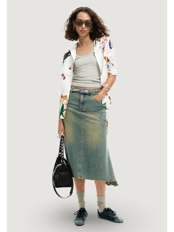 Desigual Desigual Сорочка Mila 26SWCW21 Білий Regular Fit