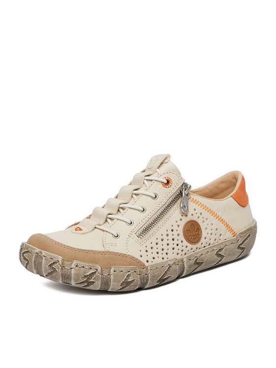 Rieker Rieker Halbschuhe L0355-61 Beige