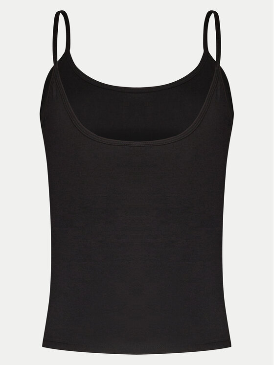 Gina Tricot Gina Tricot Топ 22470 Чорний Slim Fit