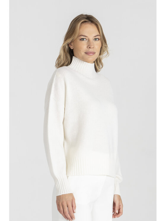 Deni Cler Milano Deni Cler Milano Sweter T-DC-S469-E5-90-11-1 Écru Regular Fit