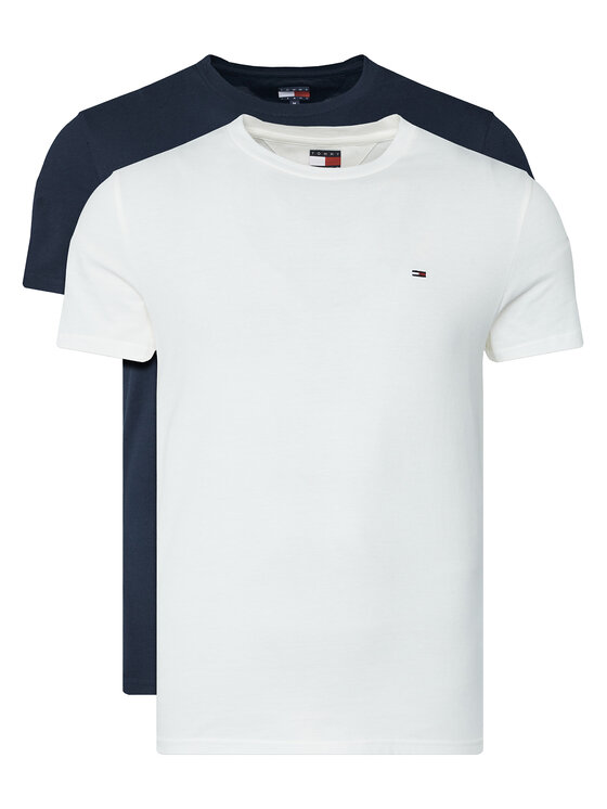Tommy Jeans Tommy Jeans 2er-Set T-Shirts DM0DM20687 Bunt Slim Fit