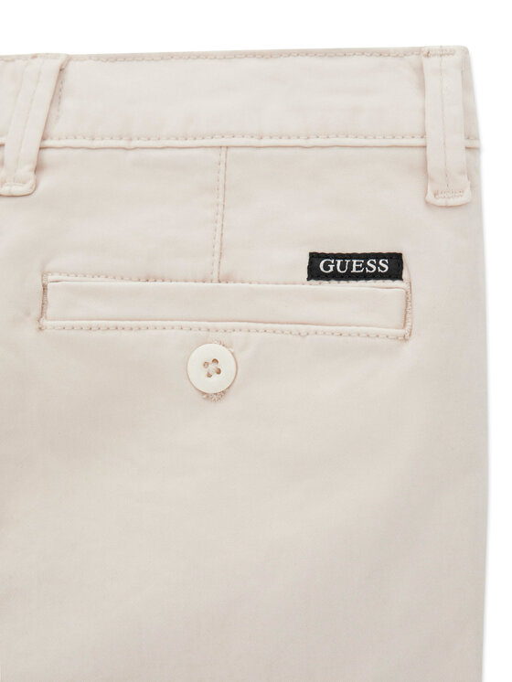 Guess Guess Chinosy L6RB14 WFPMA Beżowy Regular Fit