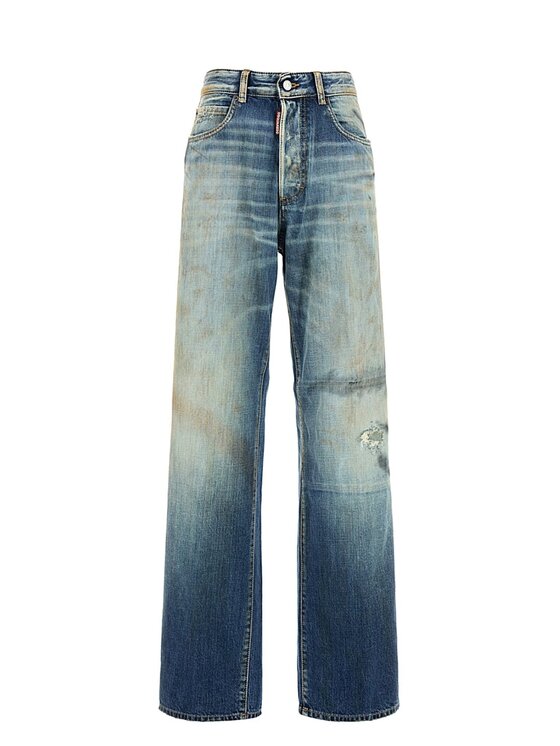 Dsquared2 Dsquared2 Jeans S74LB1665 Blu Straight Fit
