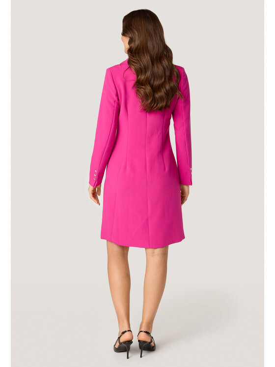 QUIOSQUE QUIOSQUE Sukienka codzienna JACK DRESS Różowy Regular Fit