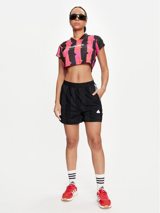 adidas adidas Sportske kratke hlače Tiro Cut 3-Stripes IX3502 Crna Regular Fit