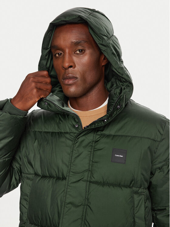 Calvin Klein Calvin Klein Зимно яке K10K113465 Зелен Regular Fit